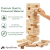 ApudArmis 54 PCS Tumble Timber Set [Up to 3.2FT], Pine