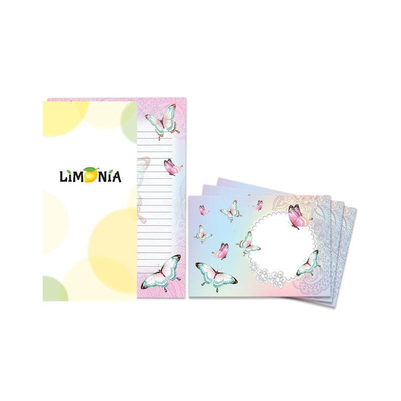 Writing Paper Set A5 Letter Pad with Envelope for Girls