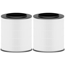 Hichoryer 12030 Medium Room Replacement Filter, Compatible with 1,000 Sq. Ft. Clorox® Medium Room Air Purifier model # 11030 & 11031, Compare to Item Number 12030, 2 Pack