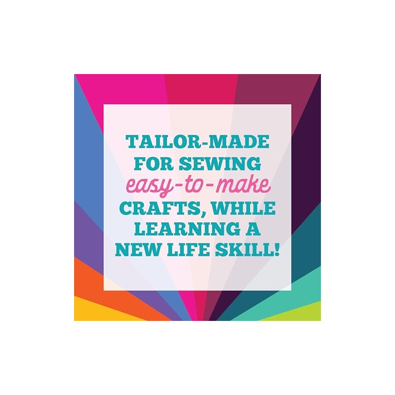 Craft-tastic Let's Learn to Sew – Mini kit de costura,