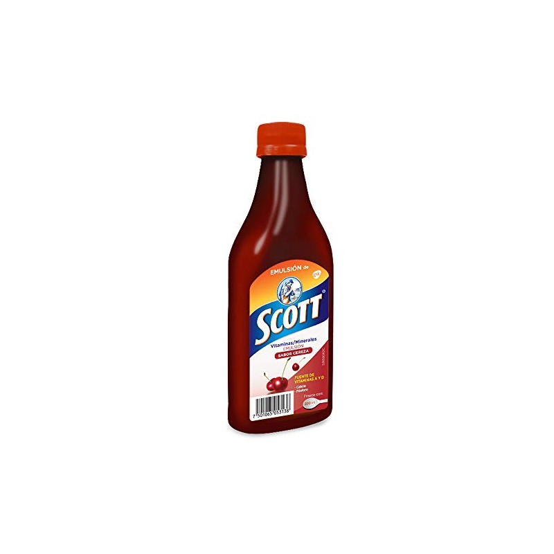 Emulsion de Scott Multivitamínico Cereza 200 ml