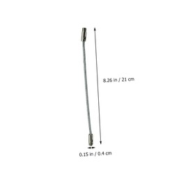 Kisangel 1 Set Durable Tip Furniture Wall Anchors Safety Connectors for Cabinets Dressers and Desks for Babyproofing and Earthquake Protection