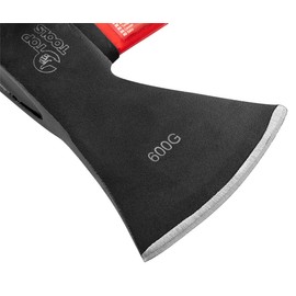 TOP TOOLS Steel Axe with Fibreglass Handle 600-800-1000-1250 g Fibreglass Handle Universal Axe Wooden Axe Splitting Axe Splitting Axe Hand Hatchet Splitting Axe Camping Compact Shape