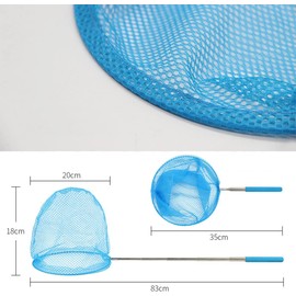 UMIQUA Telescopic Fishing Nets, Butterfly Nets, Caterpillar Ladybird Nets, Great Outdoor Tools for Kids Exploration Fun and Games