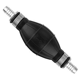 DYWISHKEY Rubber Fuel Transfer Vacuum Fuel Line Hand Primer Pump Bulb Type for Marine Boat Diesel Accessories (10mm)