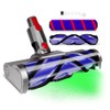 Upgraded 2 Brushes Vacuum Head Replacement for Dyson V7/V8/V10/V11/V15/SV10/SV11/SV12/SV14/SV15/SV22((Not for