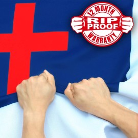 Anley Rip-Proof Double Sided 3-Ply Christian Flag 3x5 Foot Religious Flags