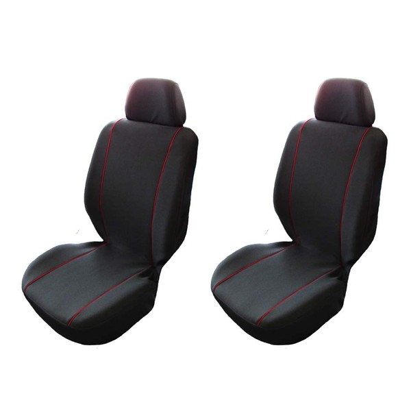 Texmar Front Seat Covers DESIGNED TO FIT FORD Fiesta,Focus,Fabia,Fusion,Mondeo,Connect,Courier RED