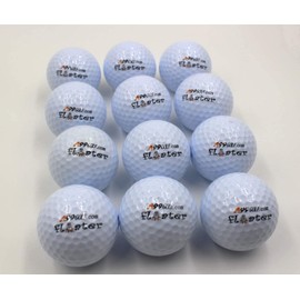 A99 Golf Floater Balls Floating Float Golf Ball Water Range Pool Pond Balls Water Fun Golfer Gift New (White 12 Balls/Pack)