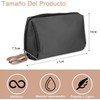 Bolsa de Cosméticos de Viaje,Bolsa de Cosméticos,Negro