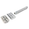 Parker Open Comb Double Edge Safety Razor – Heavyweight Chrome