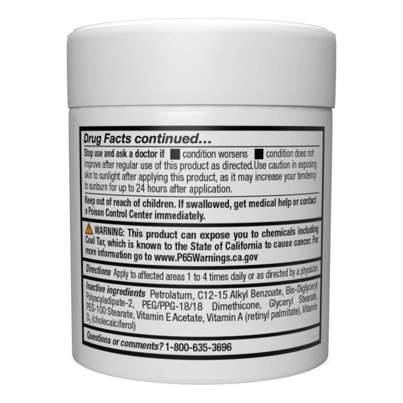 Pomada Para Psoriasis Mg217 2% Coal Tar 4oz Importado
