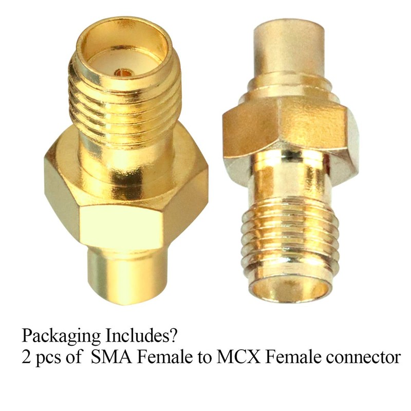 SMA to MCX Adapter TUOLNK SMA Female to MCX Female