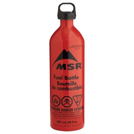 MSR MSR Fuel Bottle CRP Cap Volume 887 Red