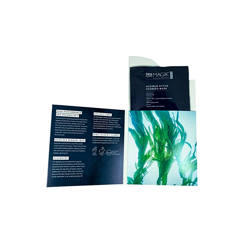 Dead Sea Spa Magik Algimud Active Seaweed Mask 25g x