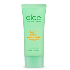 Holika Holika Aloe Waterproof Sun Cream 70ml (SPF50+) Anti-wrinkle summer UV protection / 홀리카홀리카 알로에 워터프루프 선크림 70ml(SPF50+) 주름개선 여름 자외선 차단