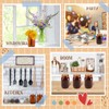 Tessco for you 12 Pcs Bulk Amber Mason Jars with