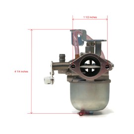 The ROP Shop Carburetor with Fuel Line for E-Z-GO 20071-G1, 20071G1, 18342-G1, 18342G1 Carts