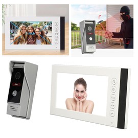 Hilitand 1080P HD 2.0MP Camera Video Door Alarm System IP65 Night 60 to 110 Degree View for Family Security