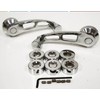 CFR Performance Chrome Billet Aluminum Window Crank Kit - Compatible/Replacement for Chevy/Ford/Mopar