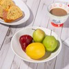 Magclay Ceramic Fruit Bowl, 8.6" Fruit Basket for Kitchen Counter,