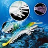 7PCS Shrimp Bait Saltwater Fishing Lures with Hook Soft Shrimp