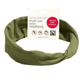 Kooshoo Organic Twist Headband - Olive Branch, 1 Pack