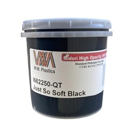 Plastisol Ink for Screen Printing-Quart (Just So Soft Black)