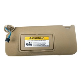 HHENGYISOUL Car Sun Visor for Honda Accord 2008-2017,Left Driver Side Sun Visor Replacement for Honda Accord 2008 2009 2010 2011 2012 2013 2014 2015 2016 2017,83280TA5A51ZA，Beige