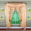 Today's Curtain Emelia Original Voile Panel 84", Peach, 60" W