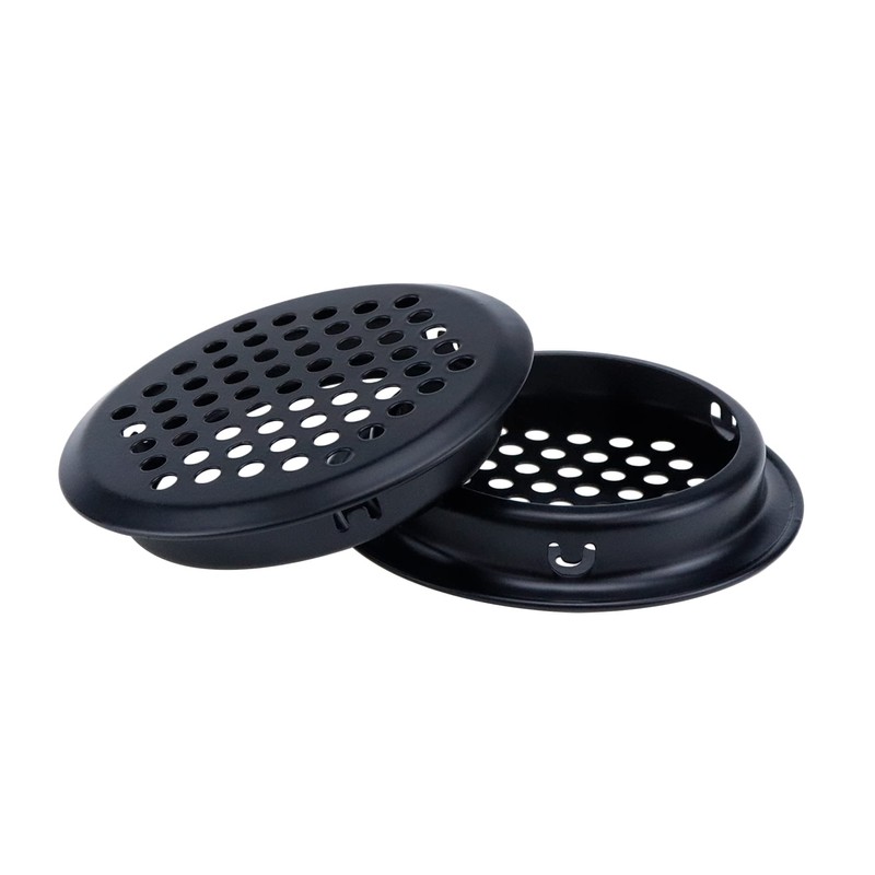 MTMTOOL Set of 10 Air Vents 2 1/9 Inch(53mm) Black