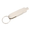 Key Chain Flash Drive 2 in 1 OTG USB3.0 TO