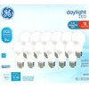 GE Daylight LED Light Bulbs, 8 Watt (60 Watt Equivalent)