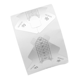 WOONEKY 1 Roll Nail Extension Forms Aluminum Foil Nail Art Stickers for Manicure Roll for Professional Salons and Home Use Easy to Apply and Convenient for Designs