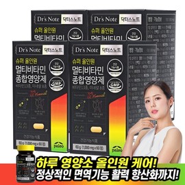 Palao Doctors Note Multivitamin Nutritional Nutrition X 4 / 팔레오 닥터스노트 멀티비타민 종합영양제 x 4개