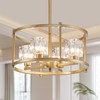 Majhoiw Modern Gold Chandeliers for Dining Room Over Table, Farmhouse