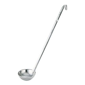 Endo Shoji GPZ3706 Single-piece Ladle, Commercial Use, 18-8 Stainless Steel