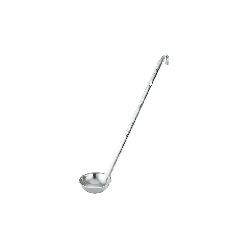 Endo Shoji GPZ3706 Single-piece Ladle, Commercial Use, 18-8 Stainless Steel