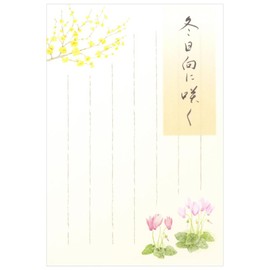 5812870 Postcard Winter Pattern Winter Collection Blooms in Winter Sun 3A 5812870 (28) Pack of 5 Postcards NB NB NB