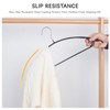 Nature Smile Non Slip PVC Coating Sweater Hangers,Dress Suit Coat