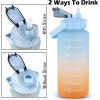 CL Botella Agua Con Medidor Tiempo Motivacional 2lt-900ml-330ml