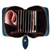 BRASS TACKS Leathercraft Credit Card Holder Genuine Leather Vintage RFID