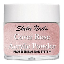 SHEBA NAILS Cover Acrylic Powder 3 Piece Trio Set - Rose-Pink-Beige 1oz