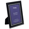 Hampton Frames RITZY 4x6 (10x15cm) Gloss Black Photo Frame Glass