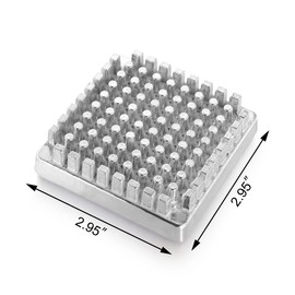 New Star Foodservice 37364 French Fry Cutter Replacement Pushing Plate, 1/4", Metallic