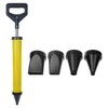 YXQ Grout Caulking Guns Hand Tool Pump with 4 Nozzle