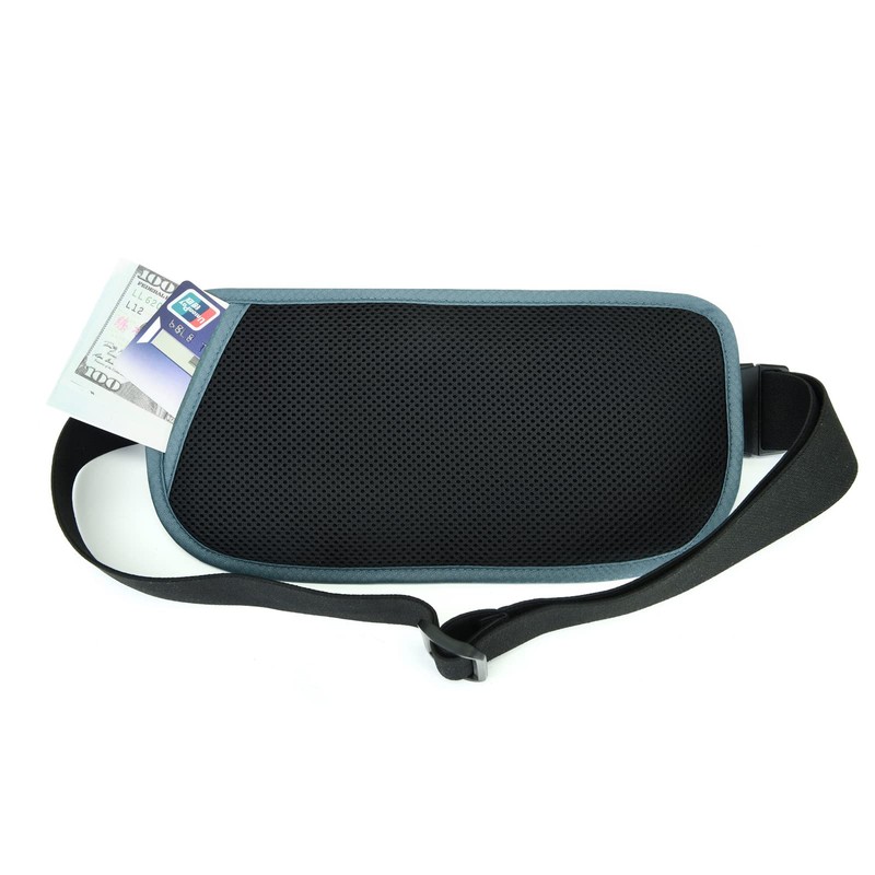 RFID Blocking Money Belt for Men and Women, Slim Fanny