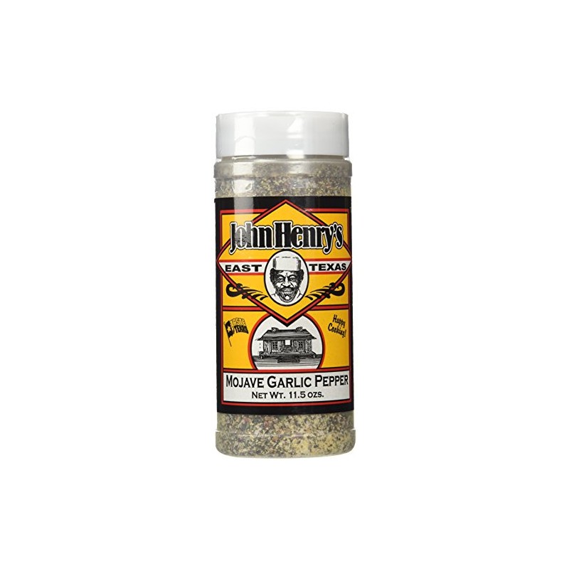 John Henry's Mojave Garlic Pepper Rub, 11.5oz
