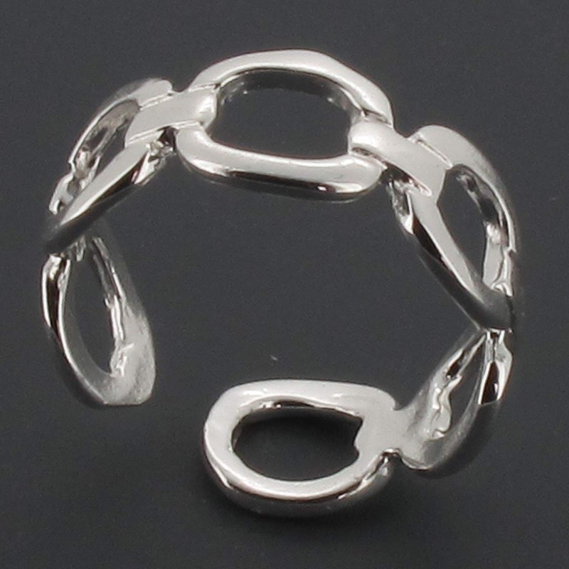 Touch Jewellery 925 Sterling Silver Links Toe Ring