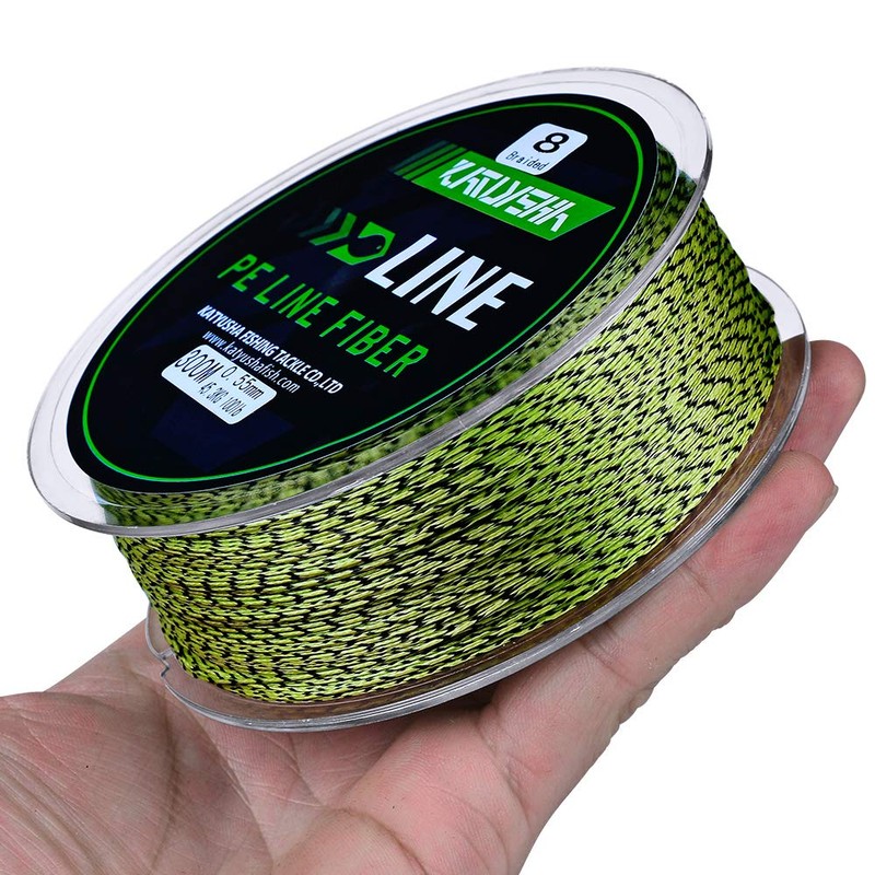 KATUYSHA Braided Fishing Line, Abrasion Resistant Zero Stretch Braided Lines